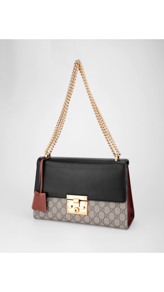 GUCCI Padlock Chain Shoulder Bag