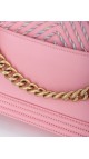 Chanel Calfskin Chevron Embroidered Boy By The Sea Flap Waist Belt Bag