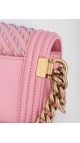 Chanel Calfskin Chevron Embroidered Boy By The Sea Flap Waist Belt Bag