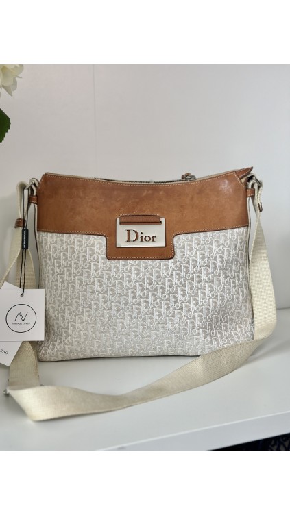 Dior Logo Monogram Shoulder Bag