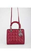 Lady Dior Patent Bag Size Medium