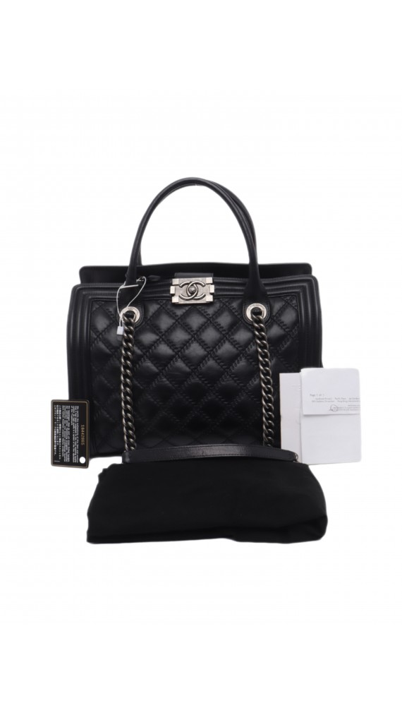 Chanel Large Zipped Shopping Bag