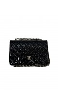 Chanel Classic Flap Bag Size Jumbo i Patent