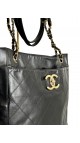 Chanel Vintage Quilted Tote Bag 24k GHW