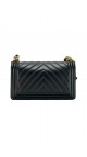 Chanel Boy Bag i Chevron Lammeskinn Shoulder Bag