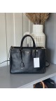 Prada Galleria Saffiano Lux Tote i Sort