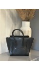 Celine Luggage Tote i Svart Skinn