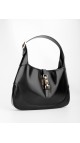 Vintage Gucci Horsebit Hobo-veske i Sort Skinn