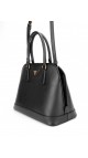 Prada Promenade Saffiano Lux Shoulder Bag i Sort