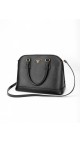 Prada Promenade Saffiano Lux Shoulder Bag i Sort