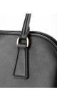 Prada Promenade Saffiano Lux Shoulder Bag i Sort