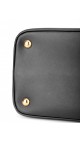 Prada Promenade Saffiano Lux Shoulder Bag i Sort