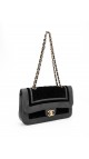 Chanel Metallic Velvet Lammeskinn Flap Bag