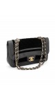 Chanel Metallic Velvet Lammeskinn Flap Bag