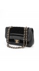 Chanel Metallic Velvet Lammeskinn Flap Bag