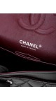 Chanel Classic Double Flap Bag i Sort Lammeskinn