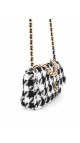 Chanel 19 Bag i Houndstooth Tweed Size Small