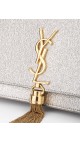 Saint Laurent Monogram Tassel Shoulder Bag