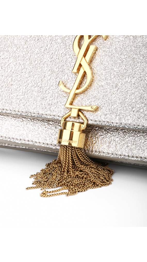 Saint Laurent Monogram Tassel Shoulder Bag