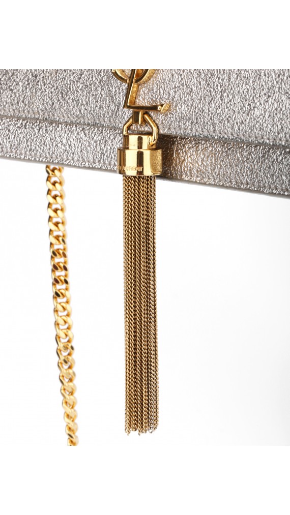 Saint Laurent Monogram Tassel Shoulder Bag