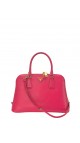 Prada Saffiano Lux Dome Bag i Rosa