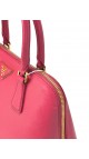 Prada Saffiano Lux Dome Bag i Rosa