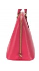 Prada Saffiano Lux Dome Bag i Rosa