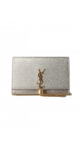 Saint Laurent Monogram Tassel Shoulder Bag