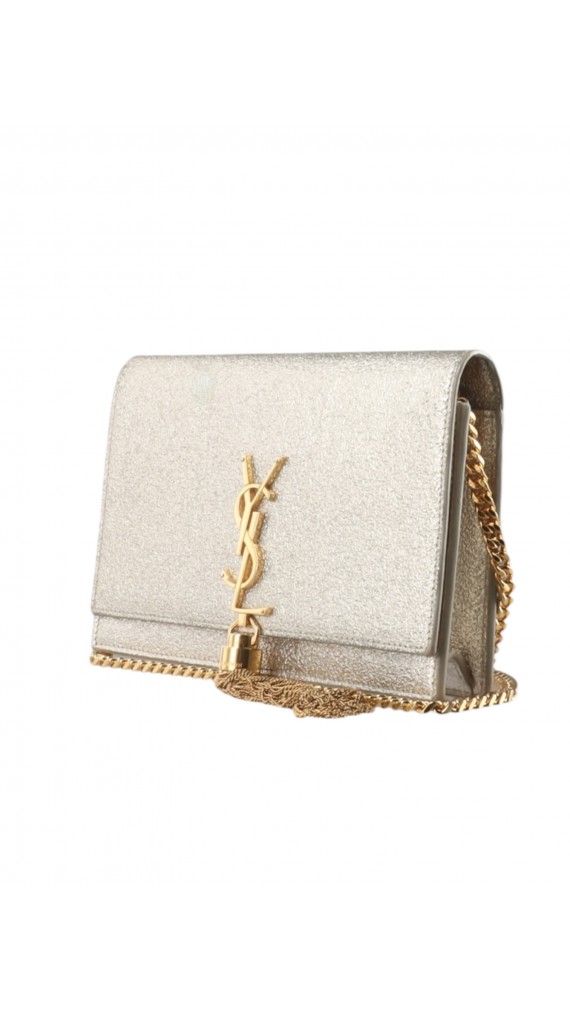 Saint Laurent Monogram Tassel Shoulder Bag