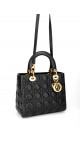 Lady Dior Size Medium Shoulder Bag