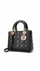 Lady Dior Size Medium Shoulder Bag