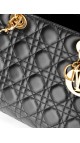 Lady Dior Size Medium Shoulder Bag