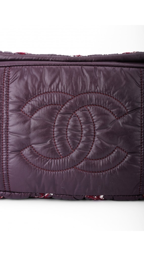 Chanel Puffer-Quilted Flap Shoulder Bag