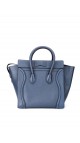 Celine Luggage Bag Size Mini Dusty Blue (Den største str)