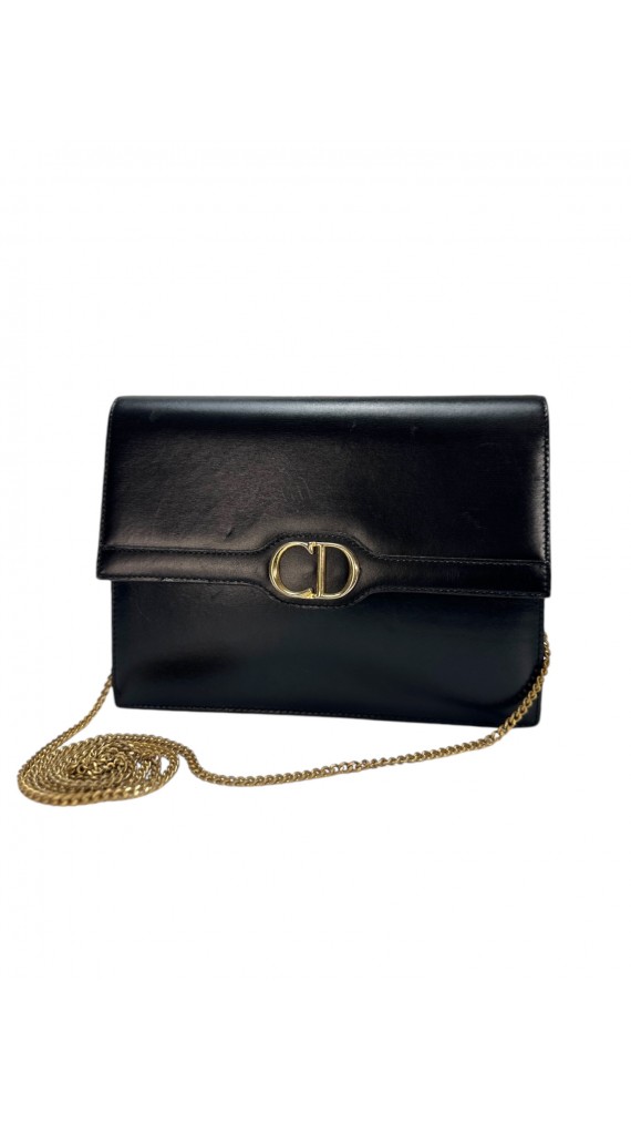 Vintage Dior Logo Shoulder Bag