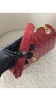 YSL Vicky Large quilted patent-leather Crossbody bag