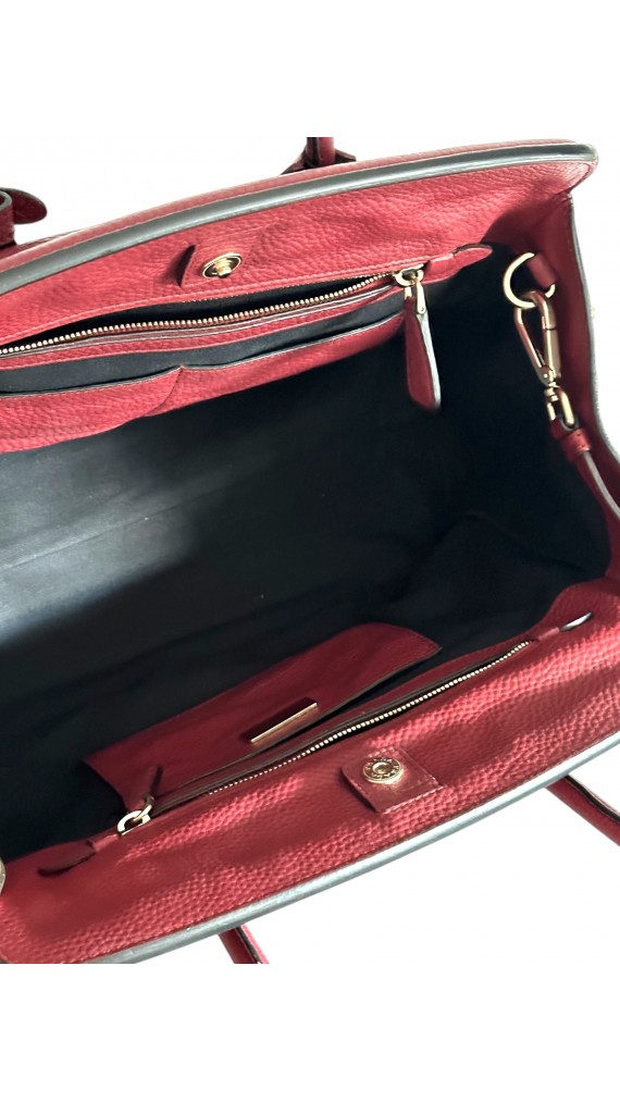 Prada Vintage Soft Leather Shoulder Bag