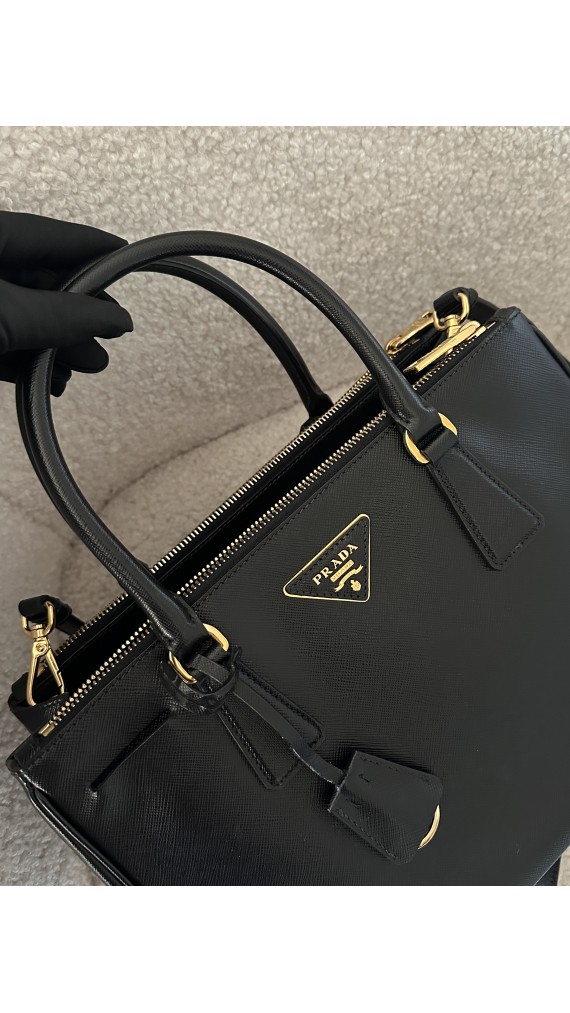 Prada Saffiano Size Medium Shoulder Bag