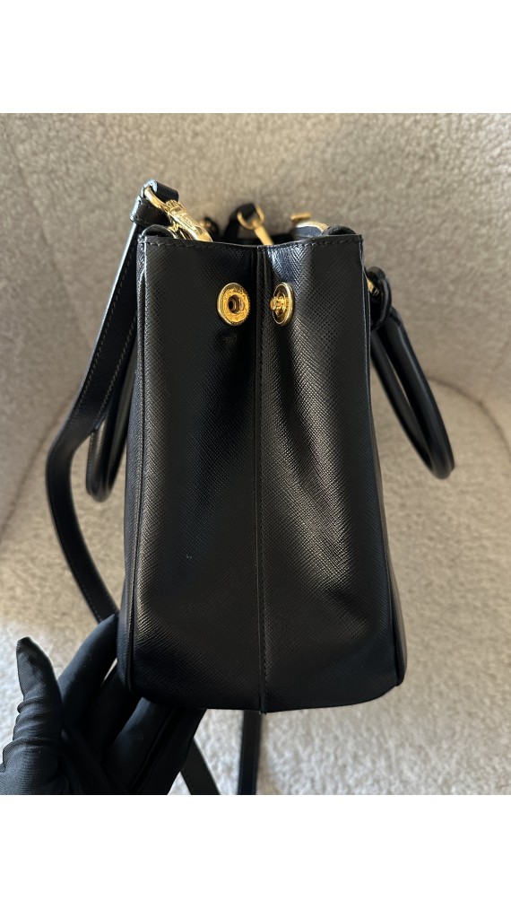 Prada Saffiano Size Medium Shoulder Bag