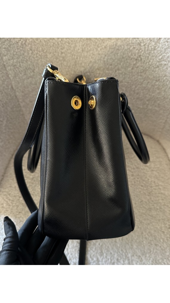 Prada Saffiano Size Medium Shoulder Bag