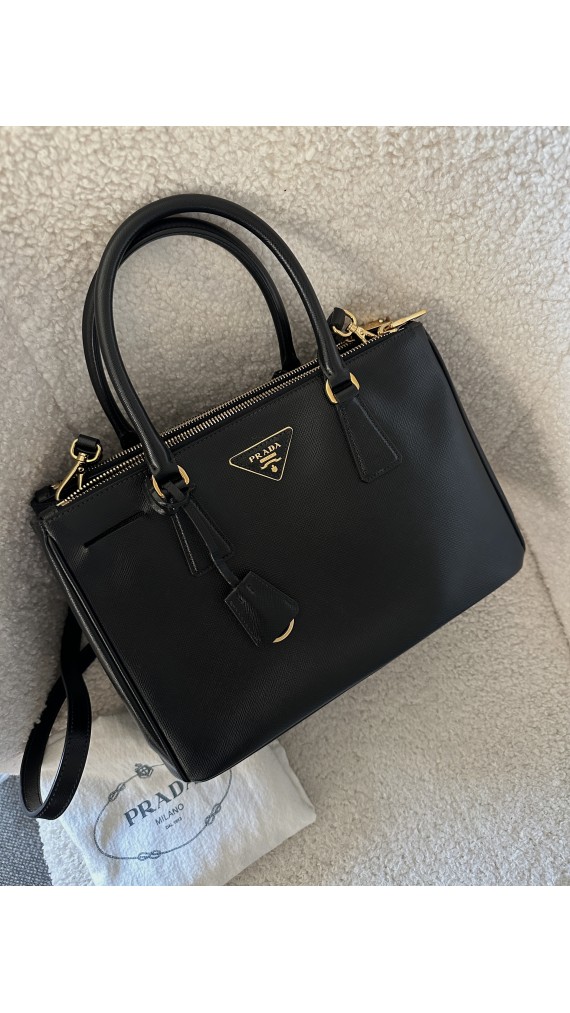 Prada Saffiano Size Medium Shoulder Bag