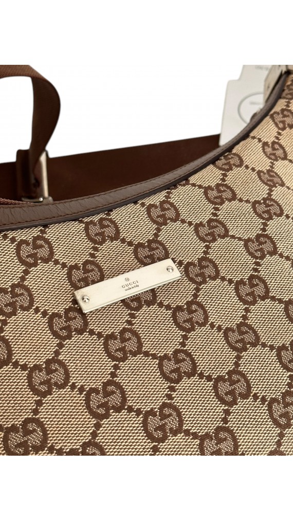 Vintage Gucci Monogram Shoulder Bag