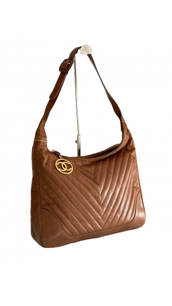 Vintage Chanel Hobo Shoulder Bag