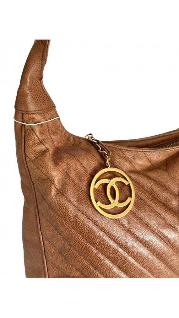 Vintage Chanel Hobo Shoulder Bag