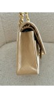 Chanel Classic Double Flap Bag Size Medium Beige