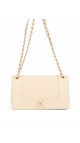 Chanel Chevron Single Flap Shoulder Bag