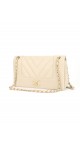 Chanel Chevron Single Flap Shoulder Bag