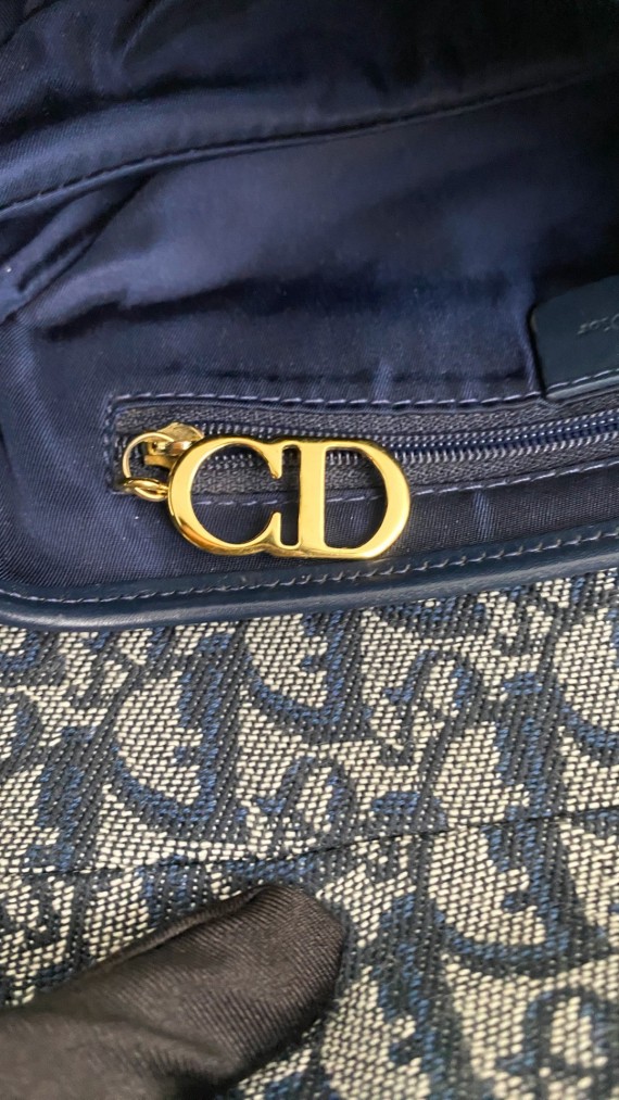 Vintage Dior Saddle Bag