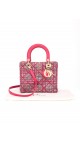 Lady Dior Tweed Size Medium bag