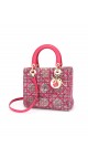 Lady Dior Tweed Size Medium bag